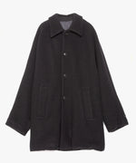 WOOL FLEECE MELTON COAT