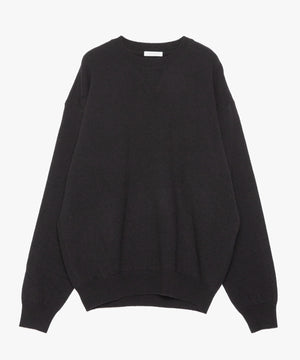 WOOL TERRY SWEATER