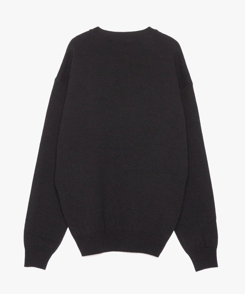 WOOL TERRY SWEATER