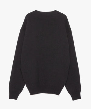 WOOL TERRY SWEATER