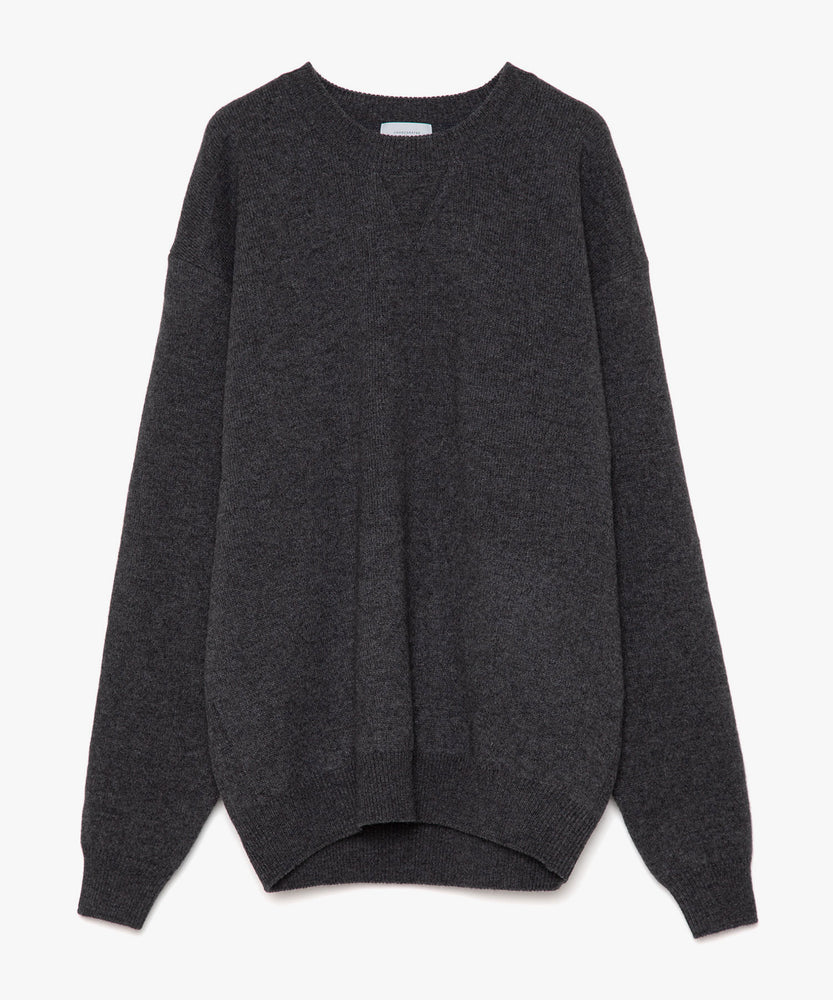 WOOL TERRY SWEATER
