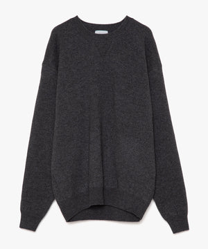 WOOL TERRY SWEATER