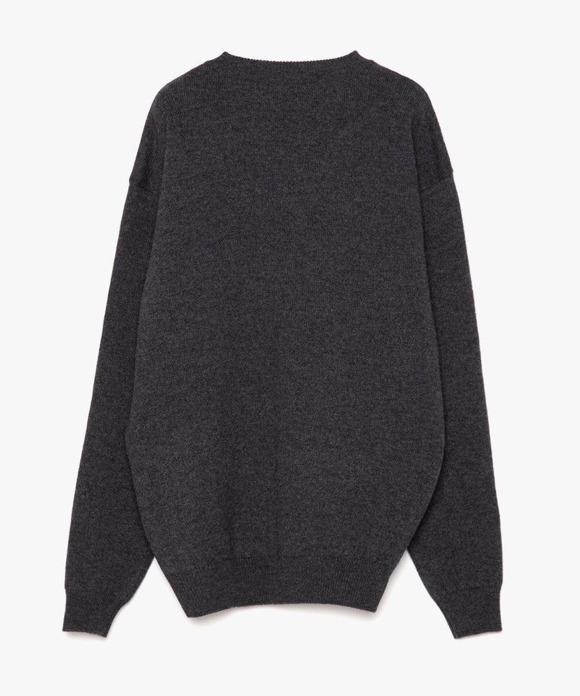 WOOL TERRY SWEATER