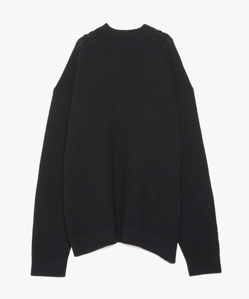 CABLE WOOL KNIT SWEATER