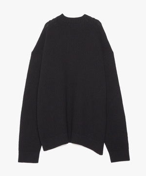 CABLE WOOL KNIT SWEATER