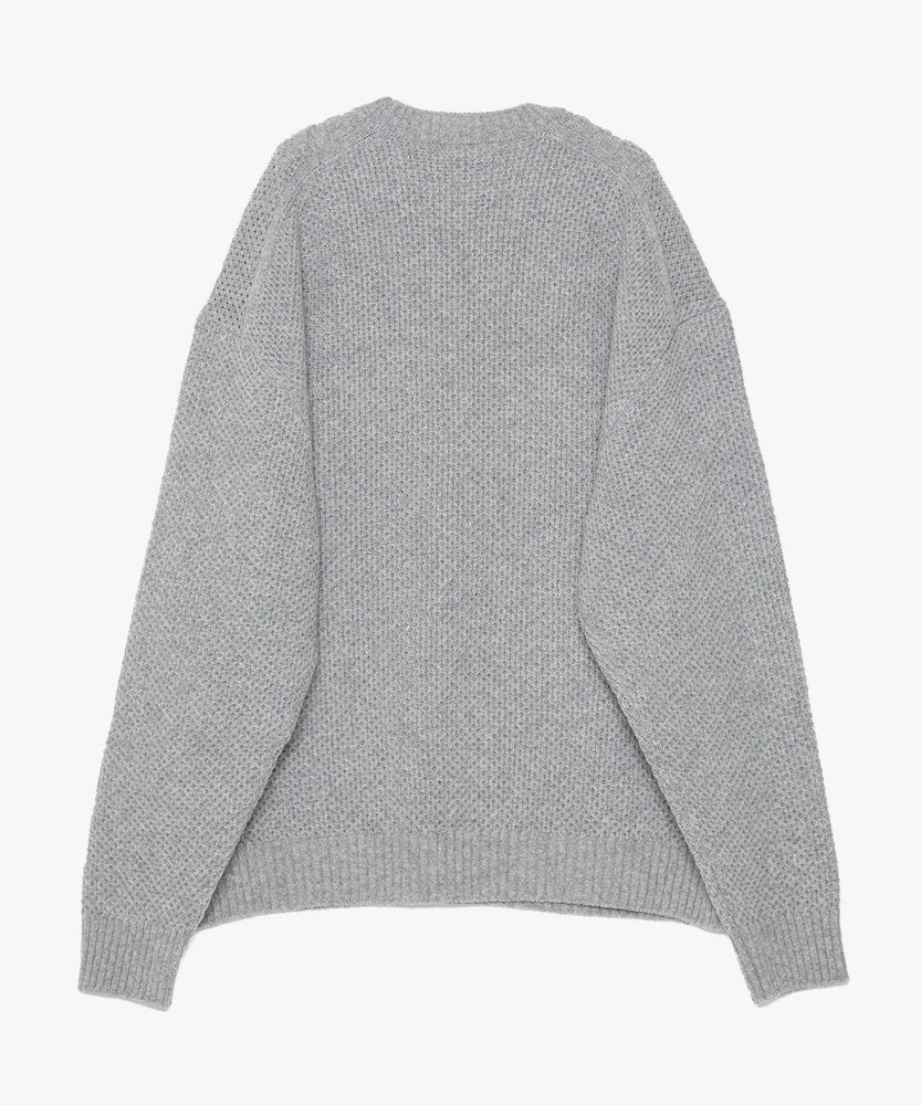 CABLE WOOL KNIT SWEATER