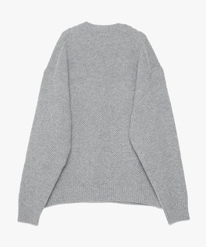 CABLE WOOL KNIT SWEATER
