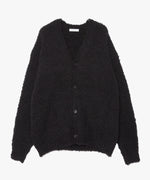 FUR WOOL KNIT CARDIGAN