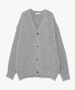 FUR WOOL KNIT CARDIGAN