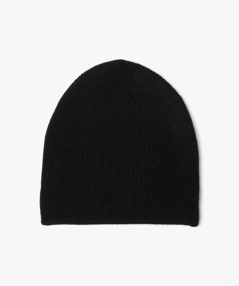 WOOL KNIT BEANIE
