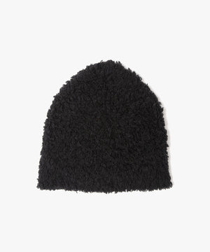 FUR WOOL KNIT BEANIE