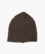 FUR WOOL KNIT BEANIE