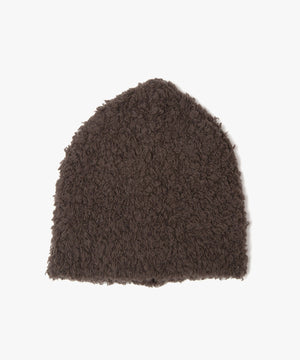 FUR WOOL KNIT BEANIE