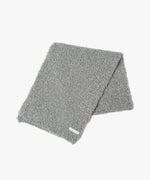 FUR WOOL KNIT SCARF