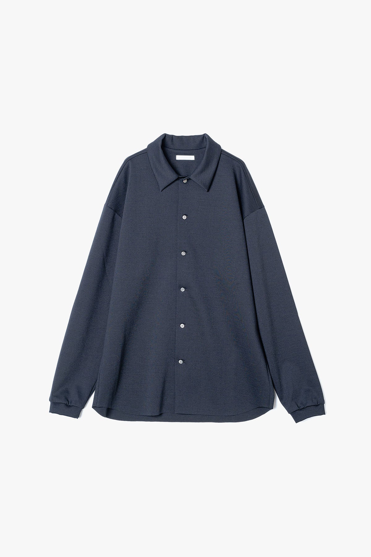 SPONGE WOOL JERSEY SHIRT