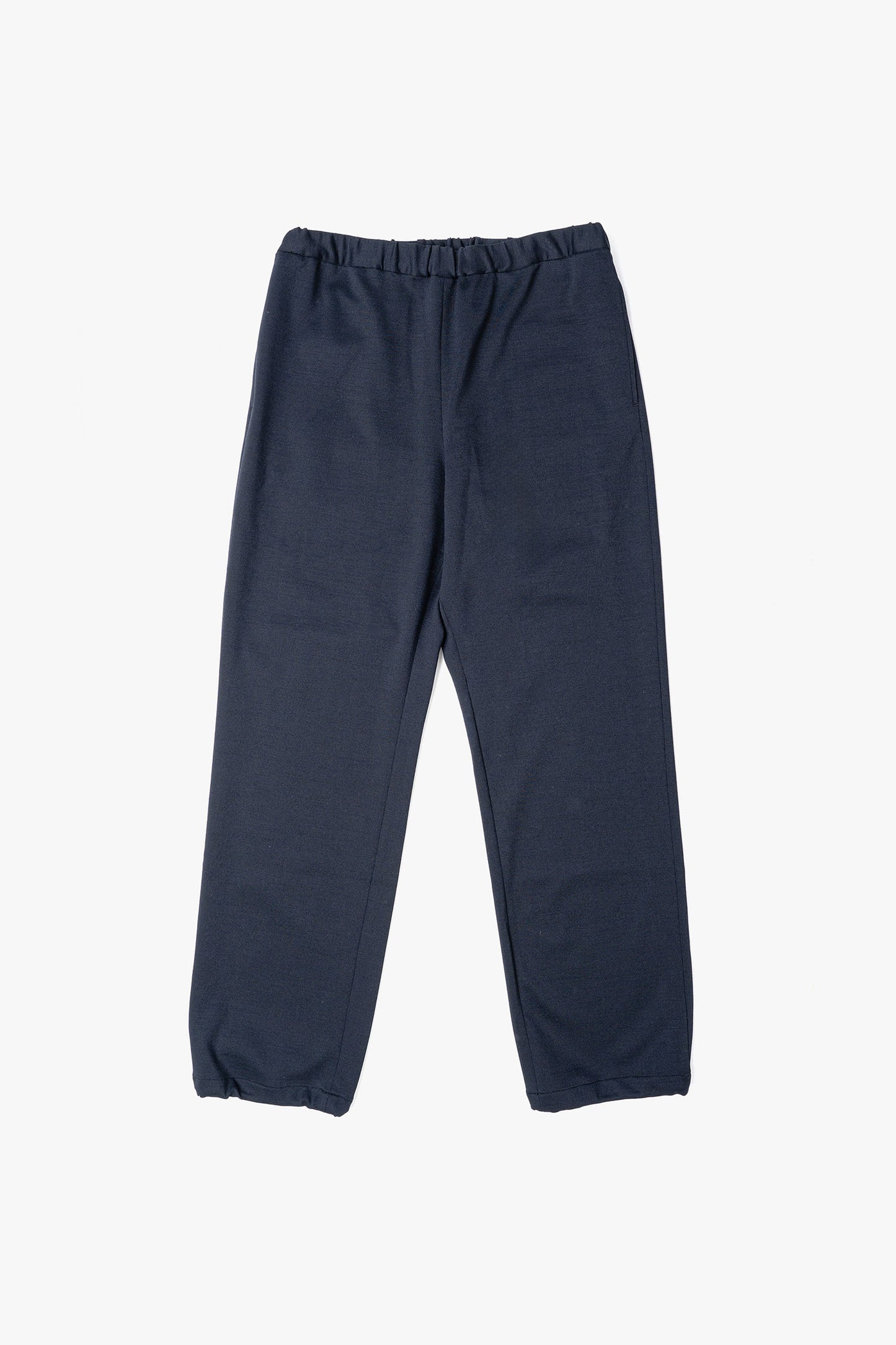 SPONGE WOOL JERSEY PANTS