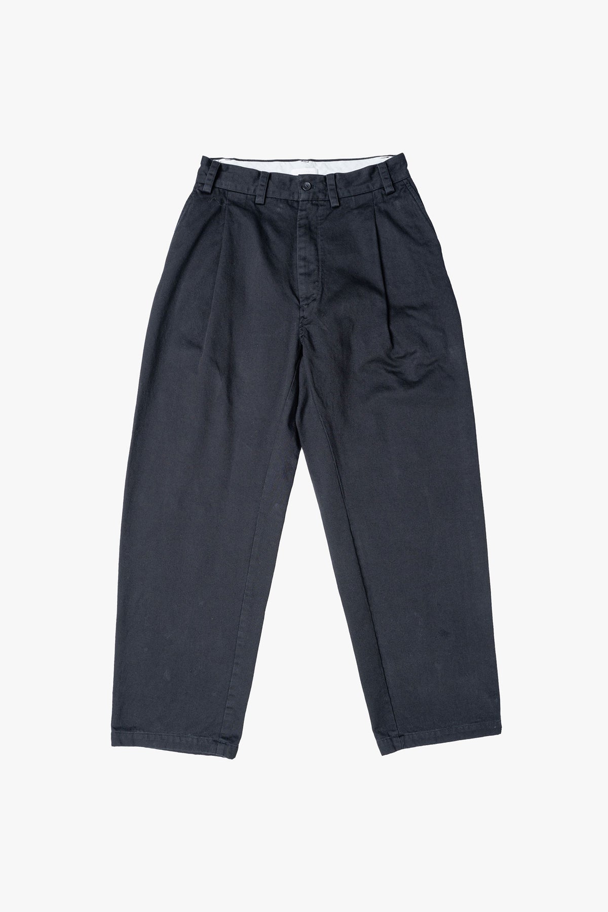 COTTON DRIPPING TUCK PANTS