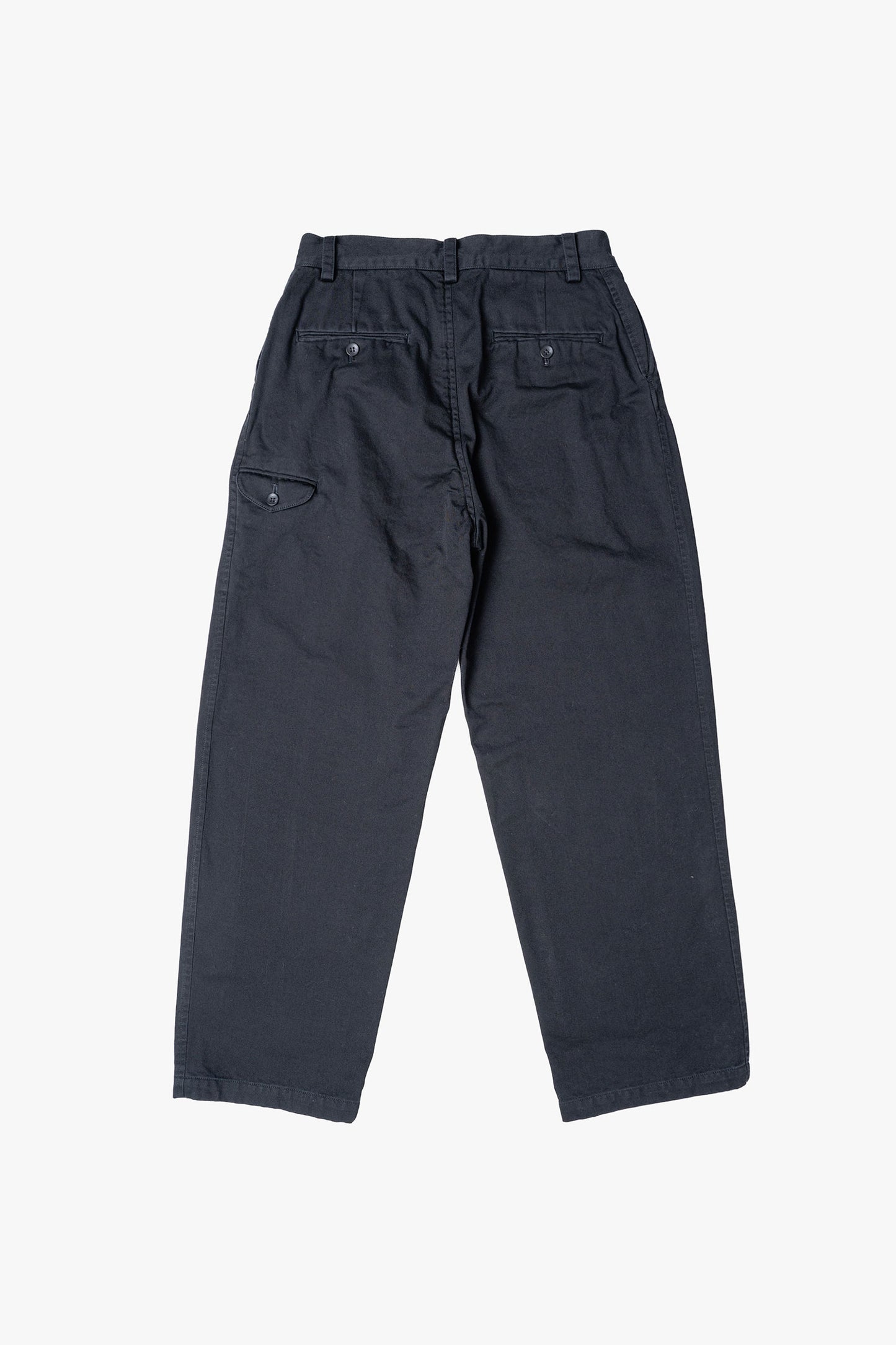 COTTON DRIPPING TUCK PANTS
