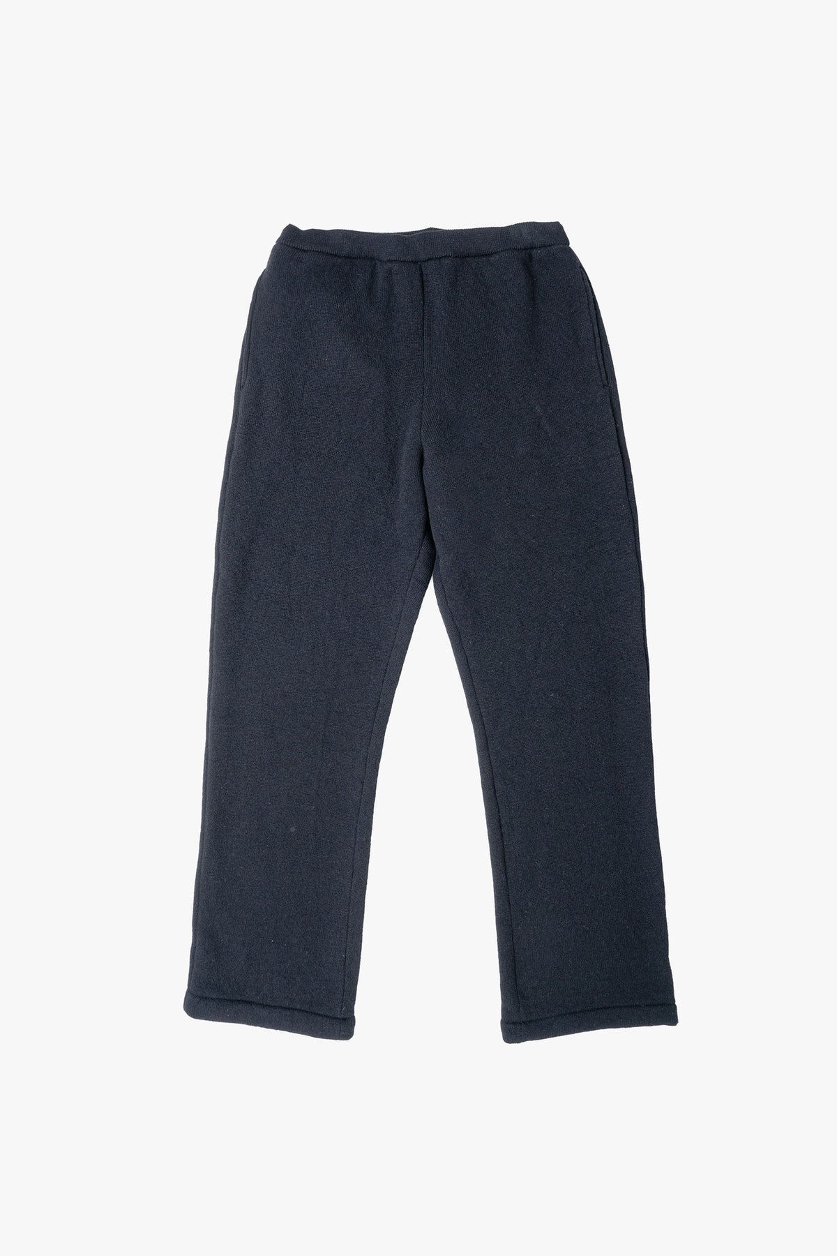 WOOL TERRY KNIT PANTS