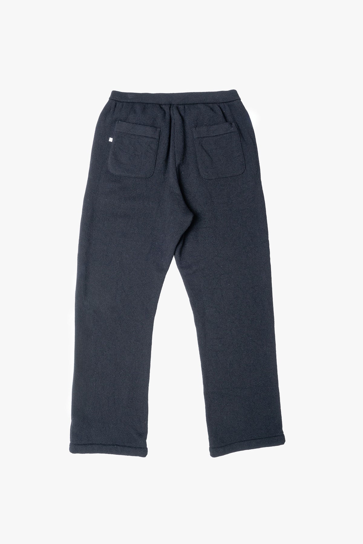 WOOL TERRY KNIT PANTS