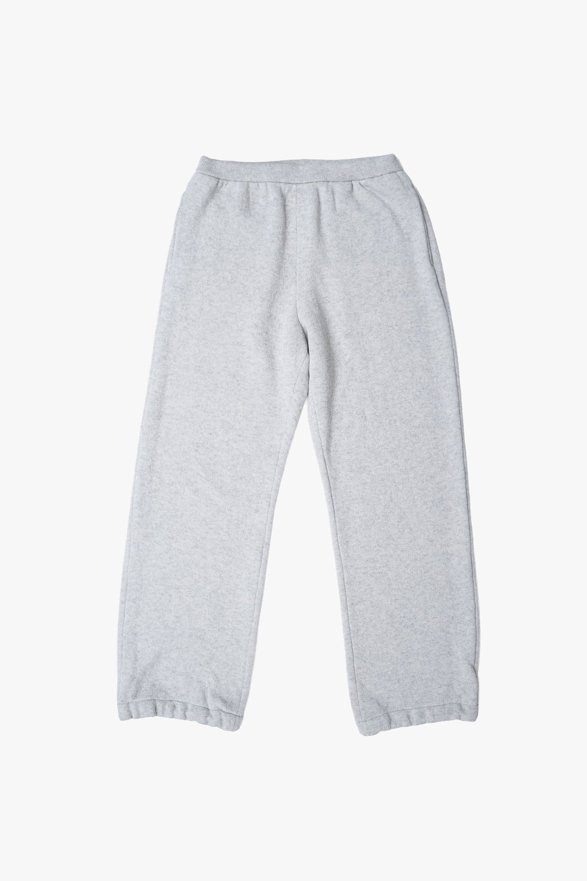 WOOL TERRY KNIT PANTS