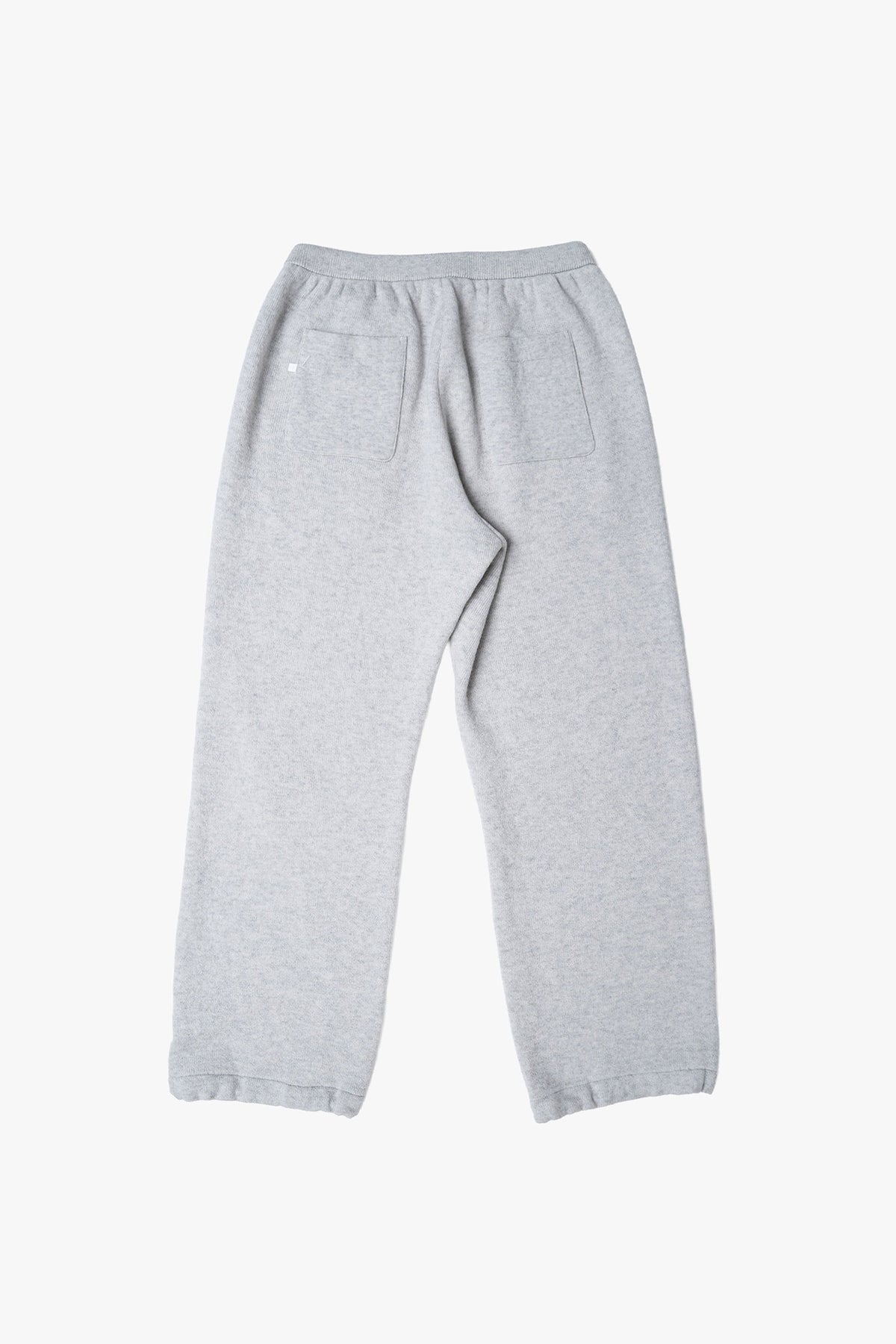 WOOL TERRY KNIT PANTS