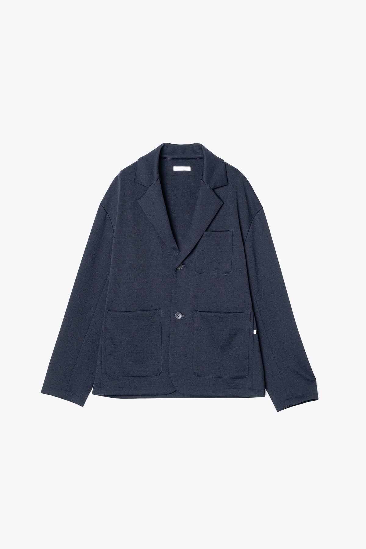 SPONGE WOOL JERSEY JACKET