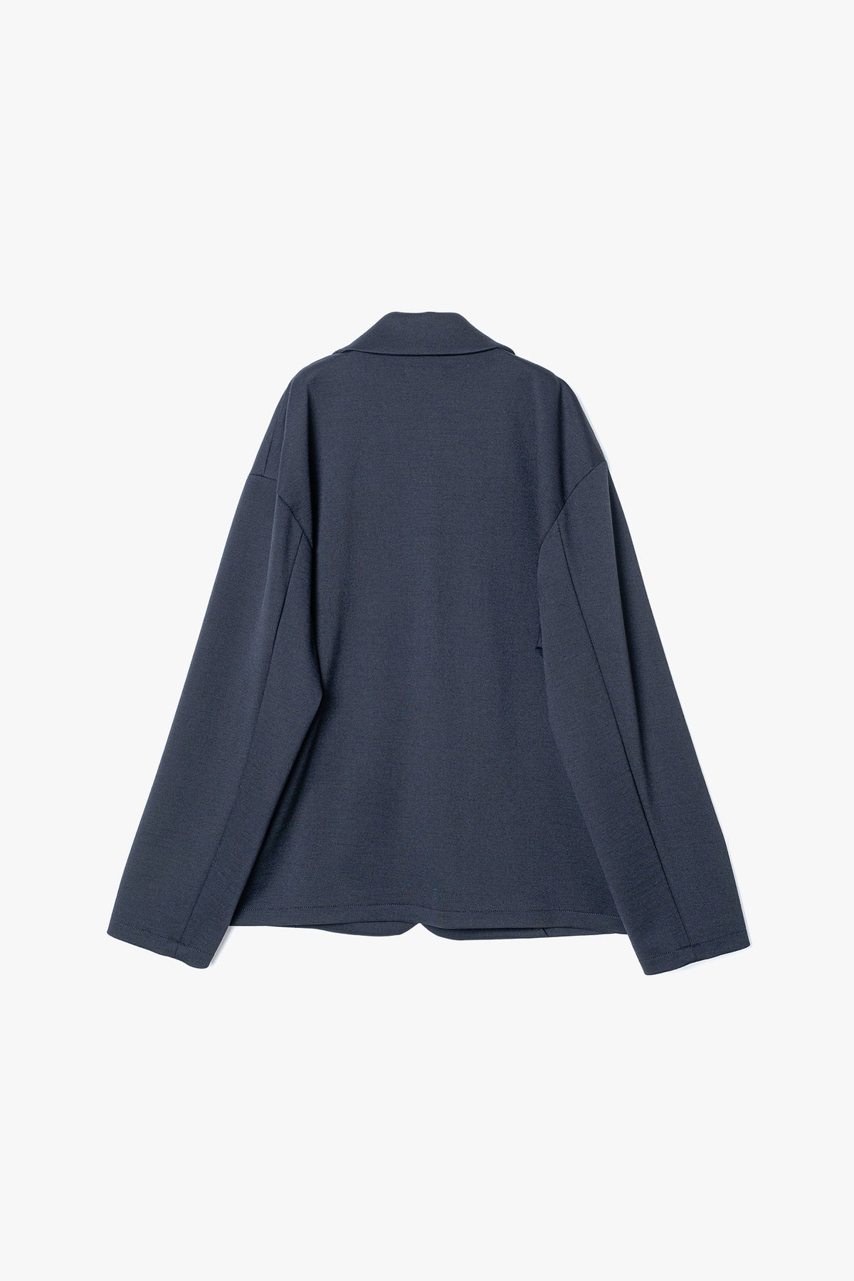 SPONGE WOOL JERSEY JACKET