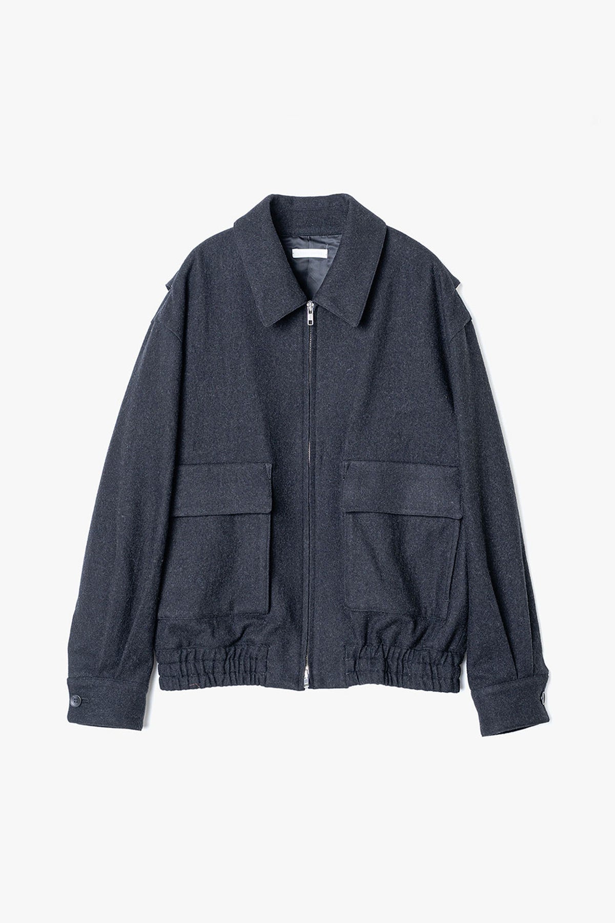 WOOL TWEED FLIGHT JACKET