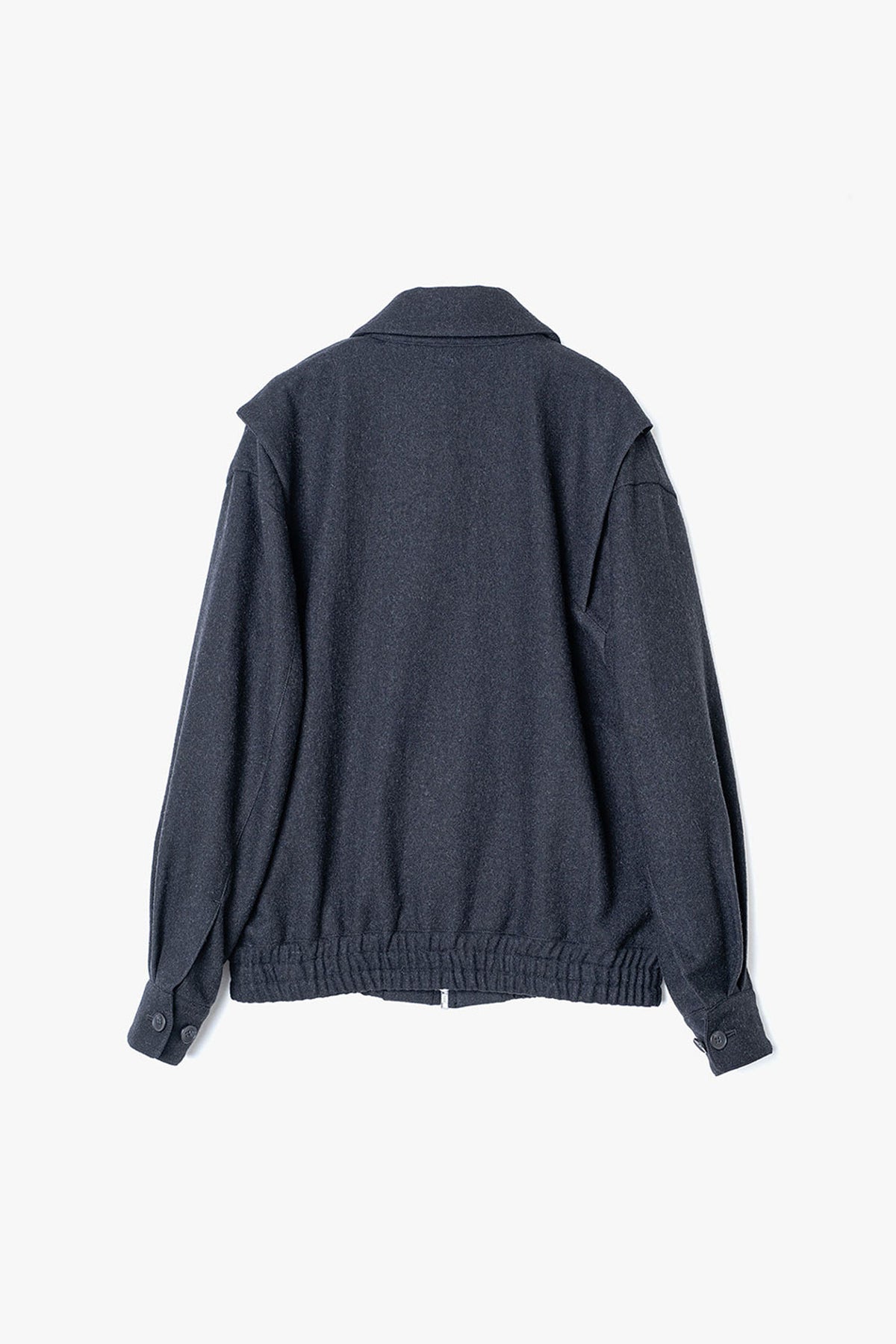 WOOL TWEED FLIGHT JACKET