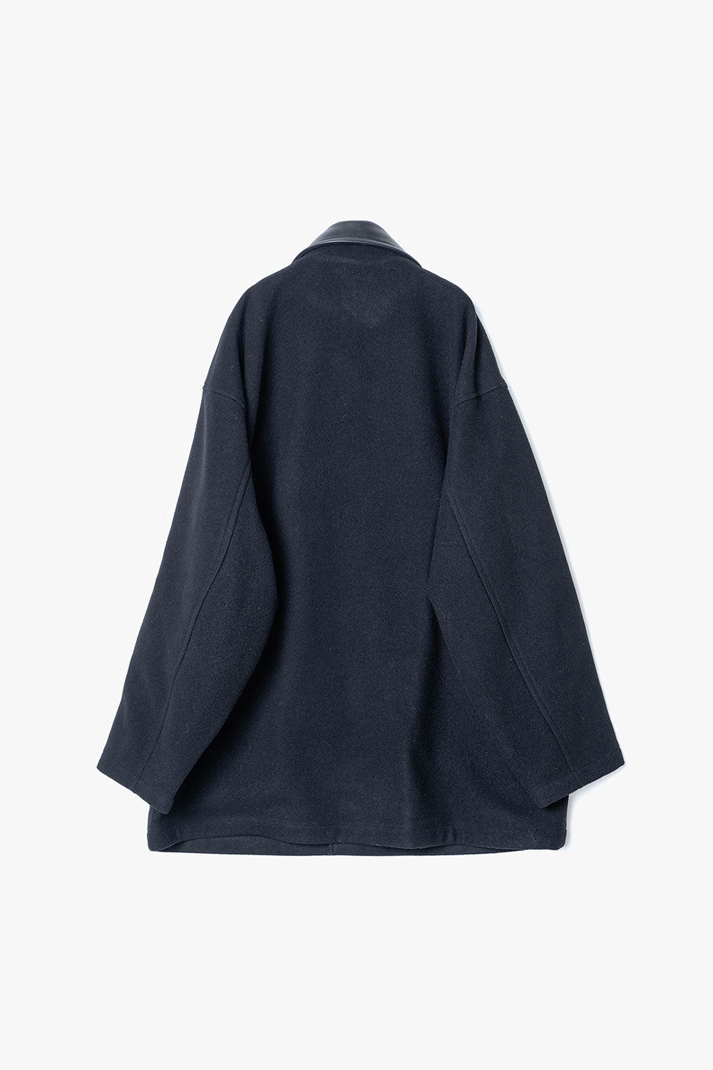HIGH GAGE WOOL FLEECE HALF COAT