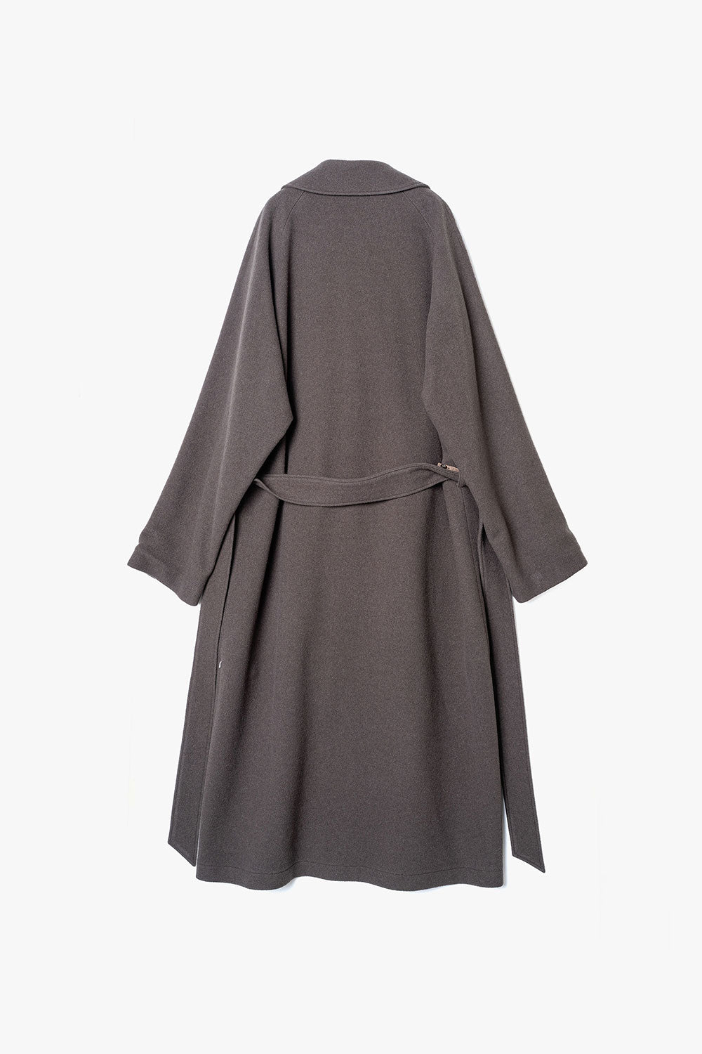 HIGH GAGE WOOL FLEECE GAWN COAT