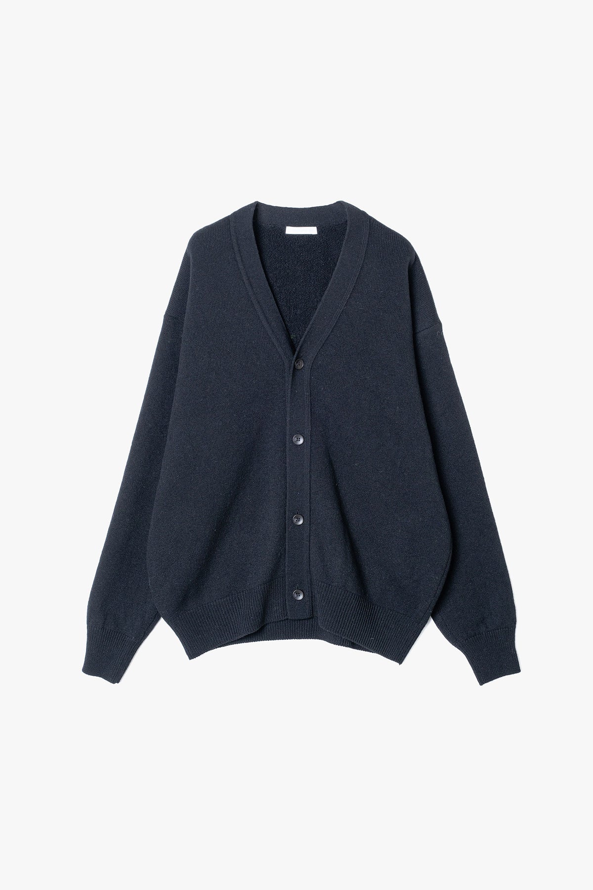 WOOL TERRY CARDIGAN