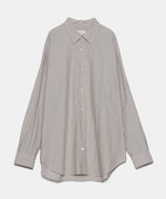 Washed Cotton Stripe L/S Shirt
