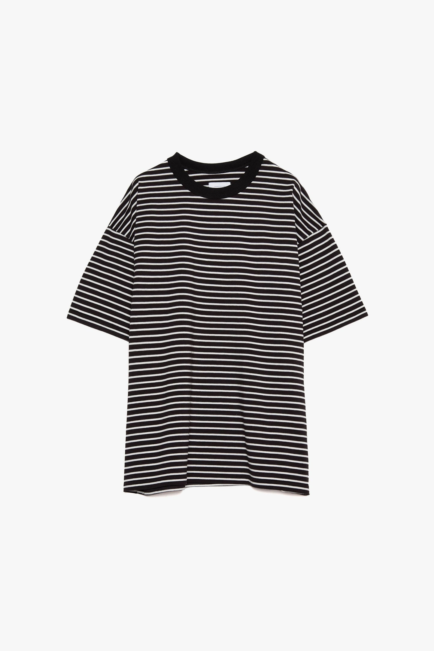 Sheer Border Short-Sleeve T-Shirt