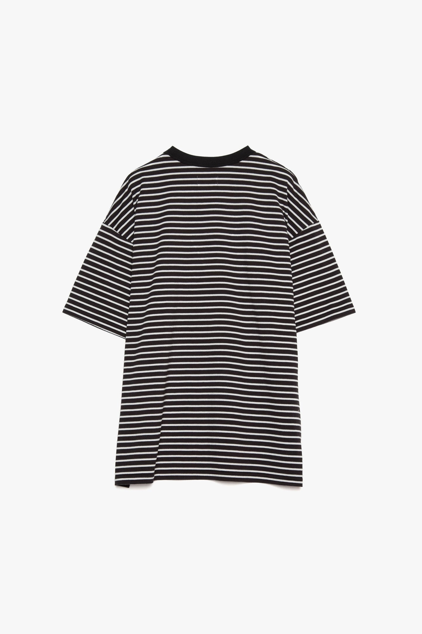 Sheer Border Short-Sleeve T-Shirt