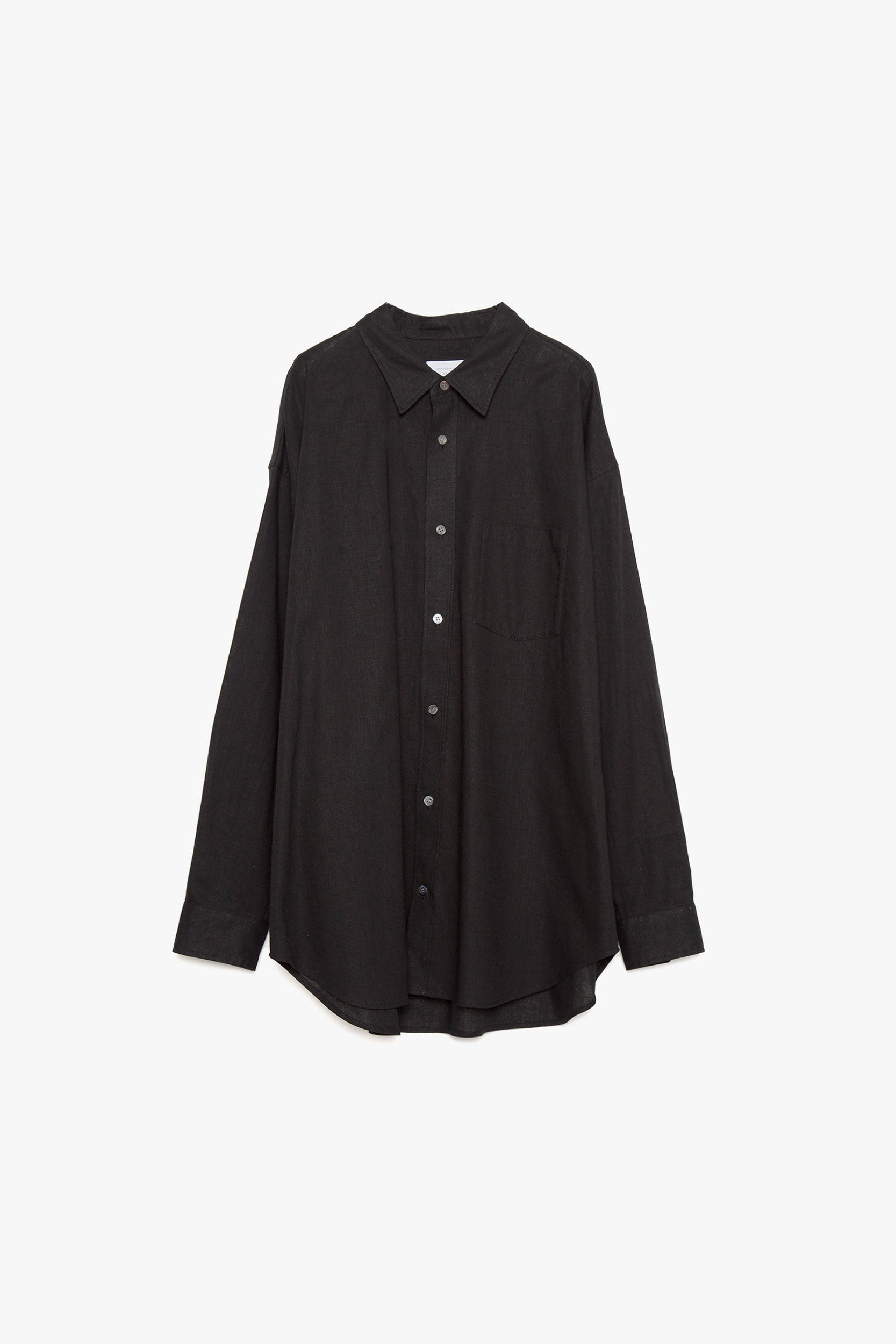 Linen Cotton Long Sleeve Shirt