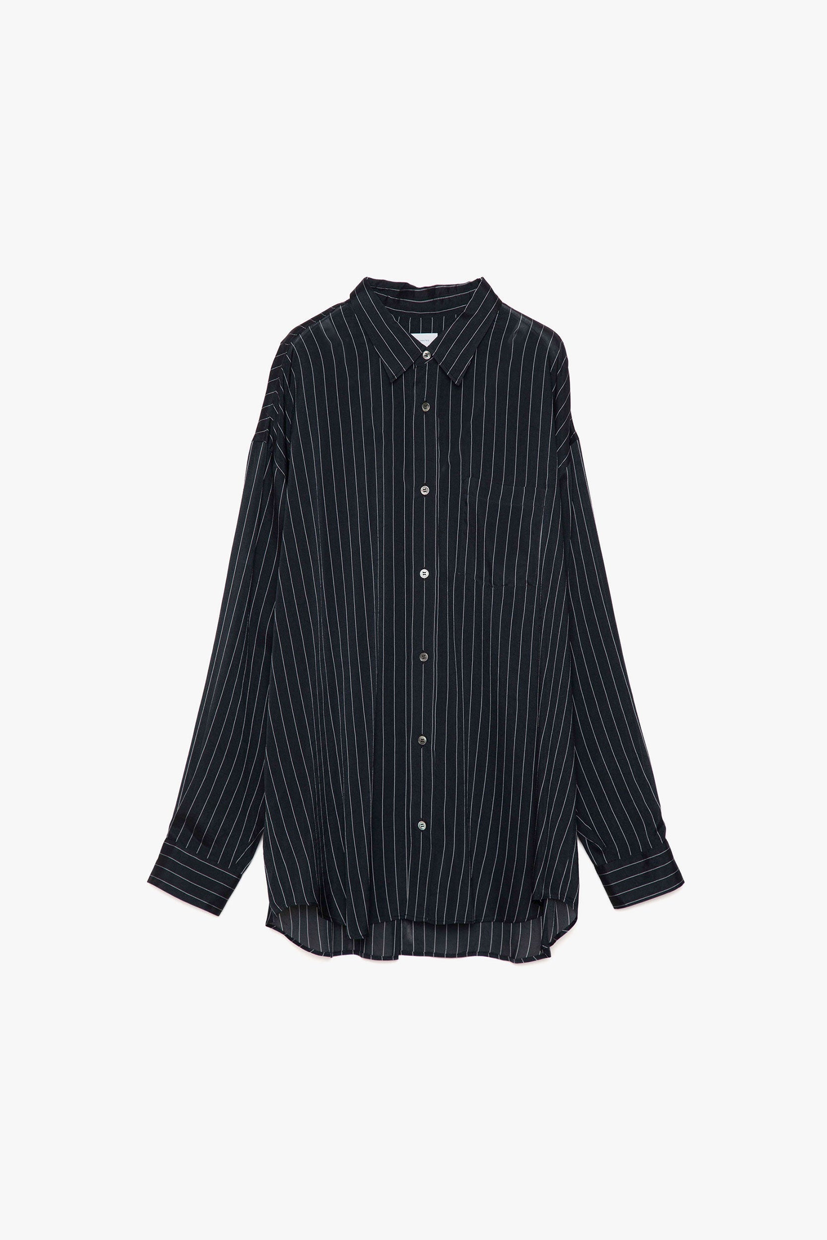 Cupro Stripe L/S Shirt
