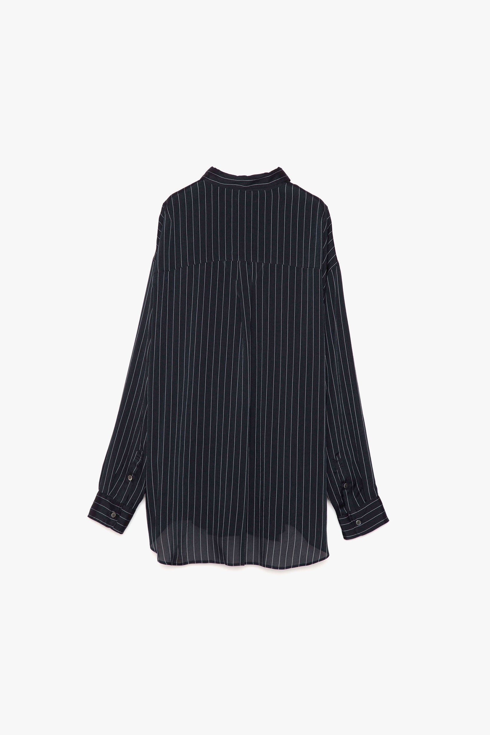 Cupro Stripe L/S Shirt