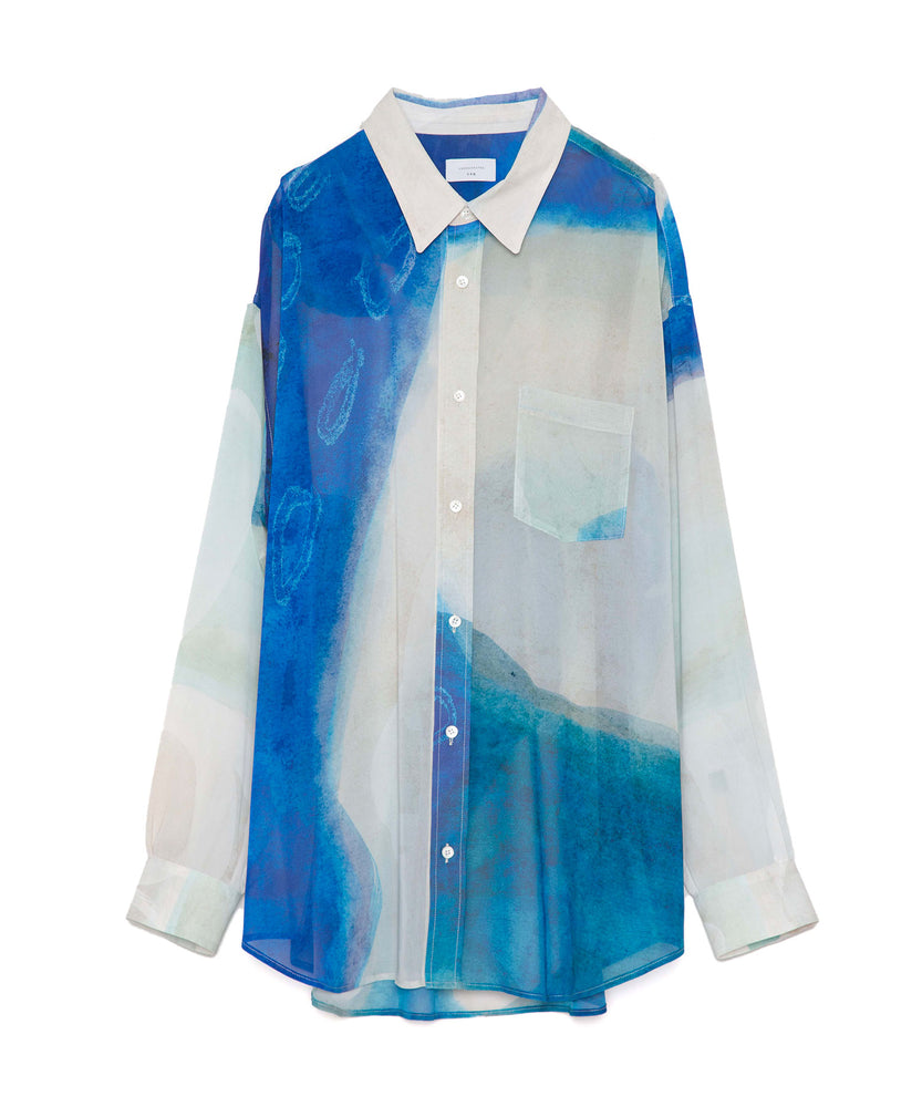 Drawing L/S Shirt by Takashi Tsushima