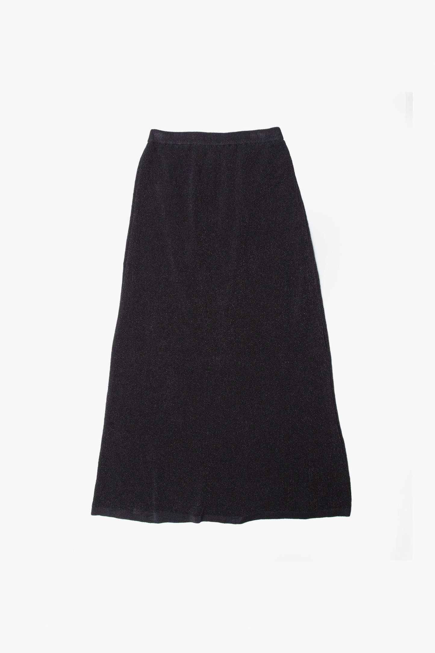 Paper Yarn Knit Skirt