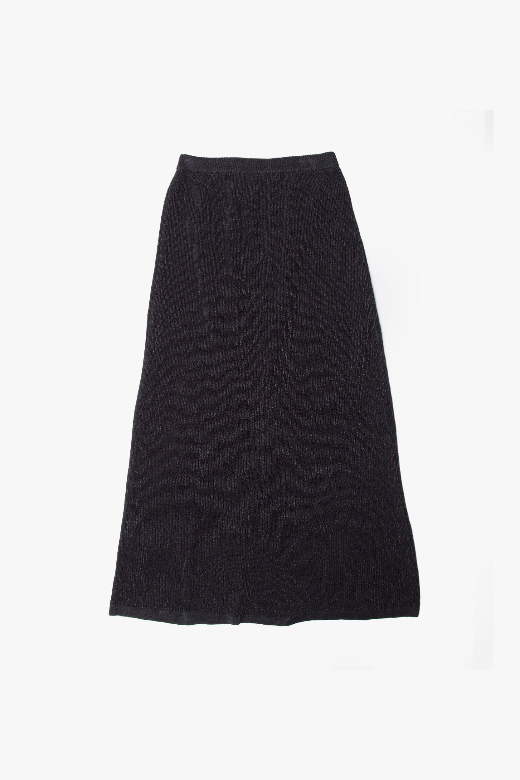 Paper Yarn Knit Skirt