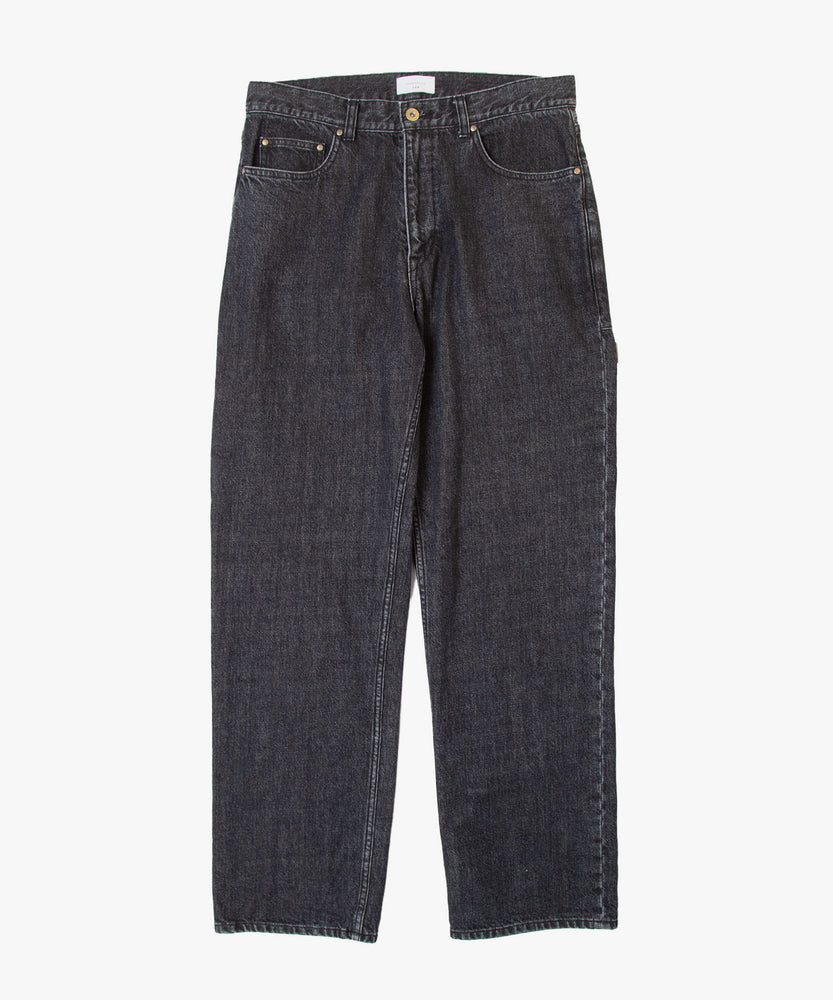 Organic Cotton Denim Pants*Vintage Washed