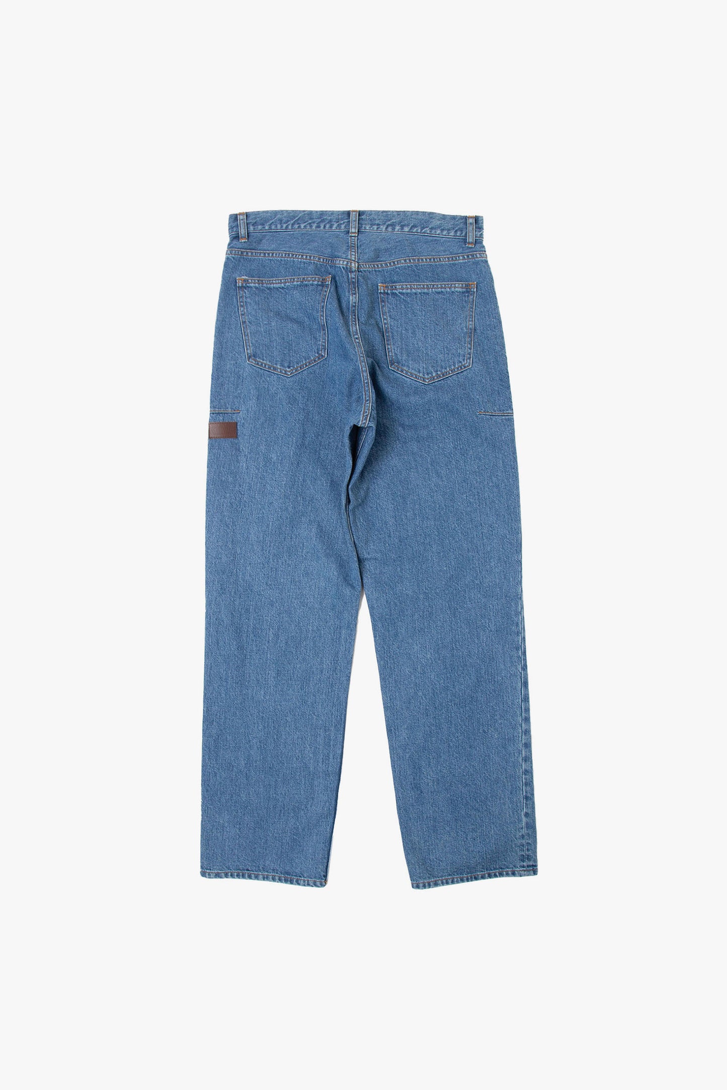 Organic Cotton Denim Pants*Vintage Washed
