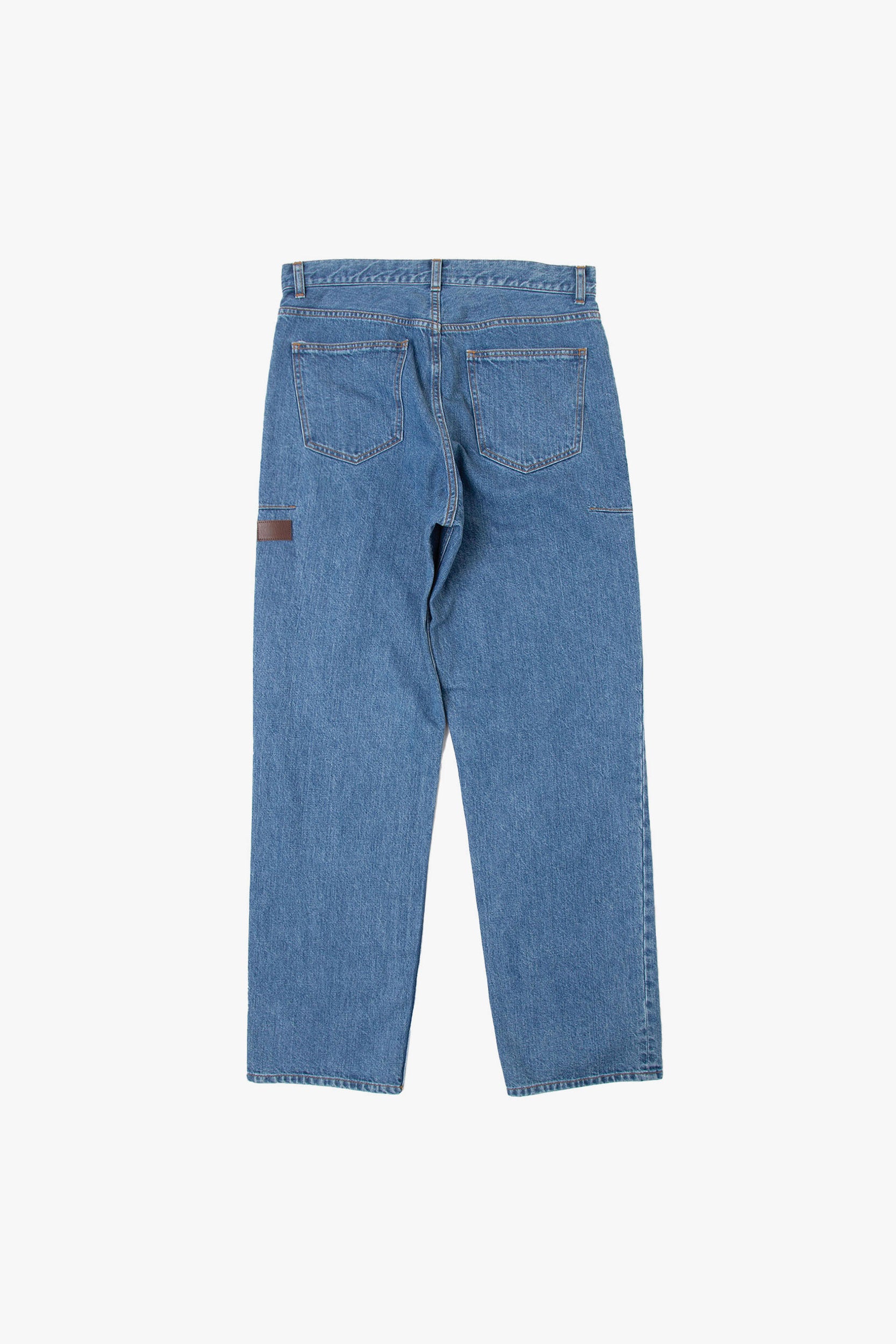 Organic Cotton Denim Pants*Vintage Washed