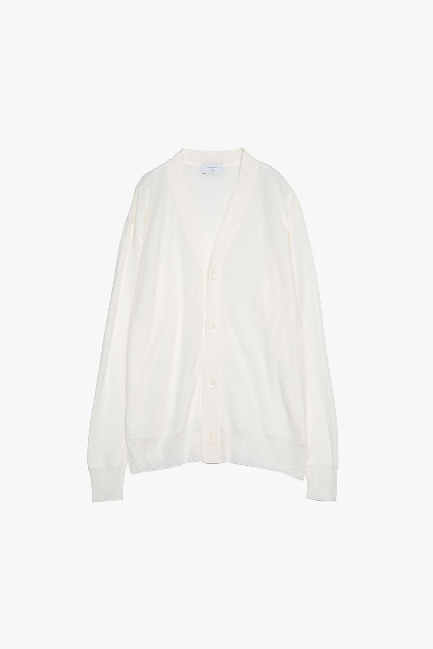 Soft Cotton/Cupro Knit Cardigan