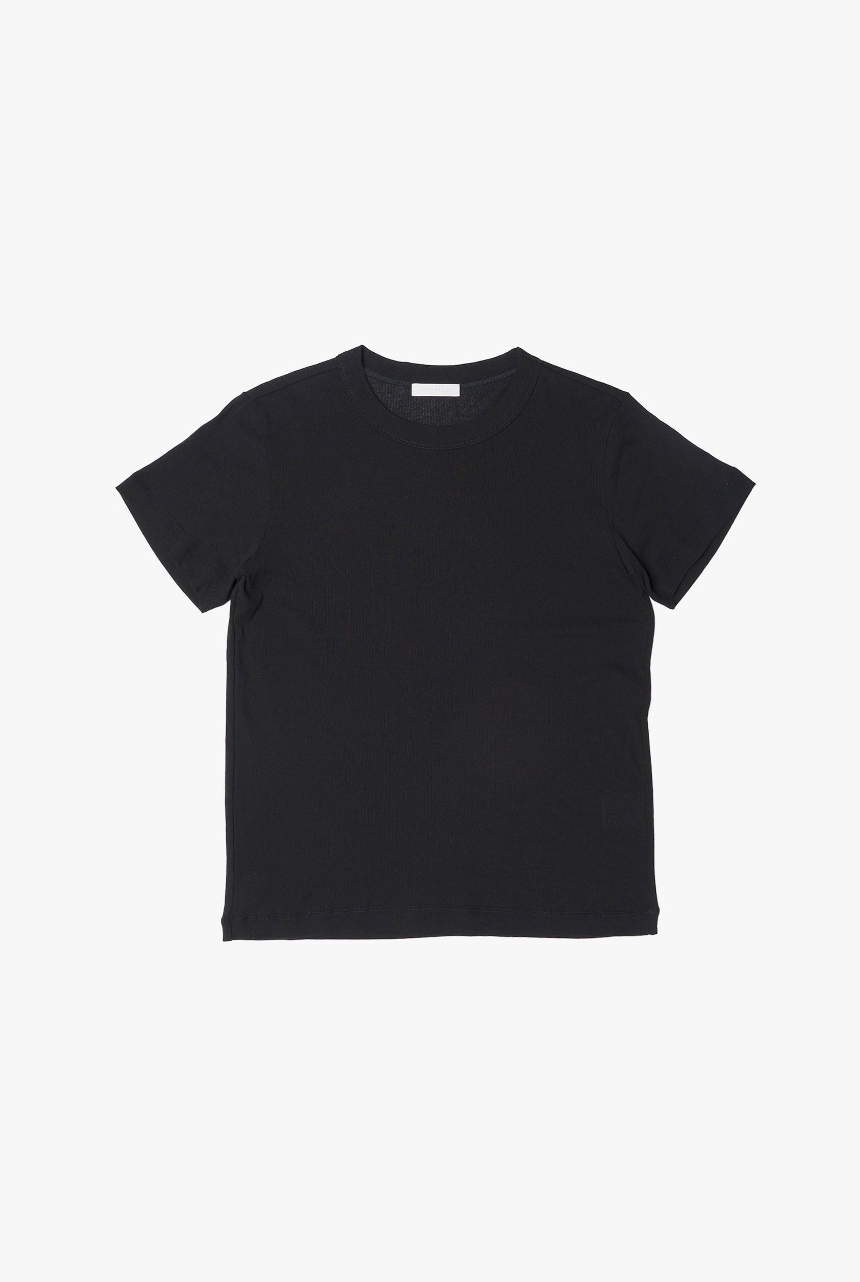 COTTON SHEER RIB T-SHIRT