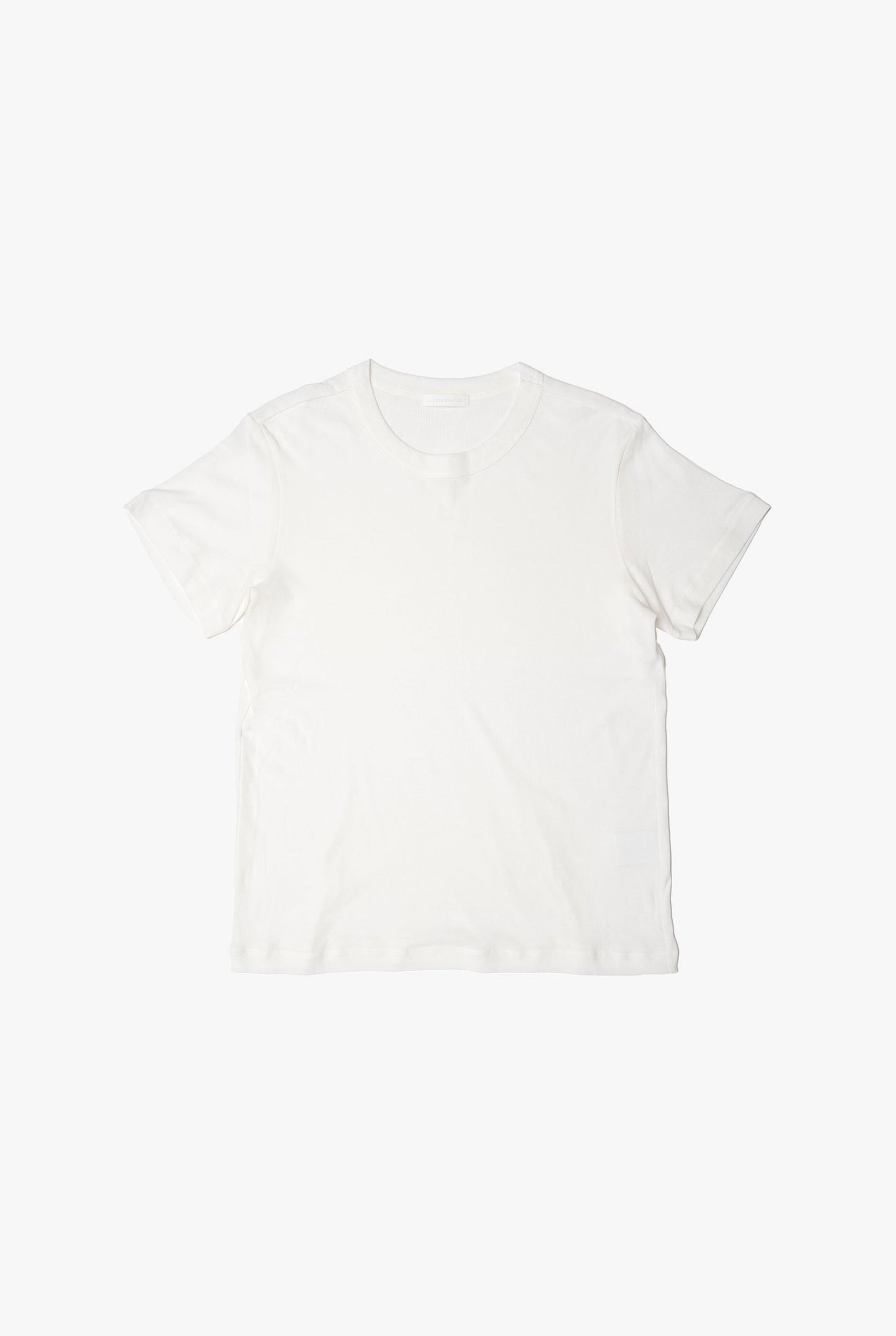 COTTON SHEER RIB T-SHIRT