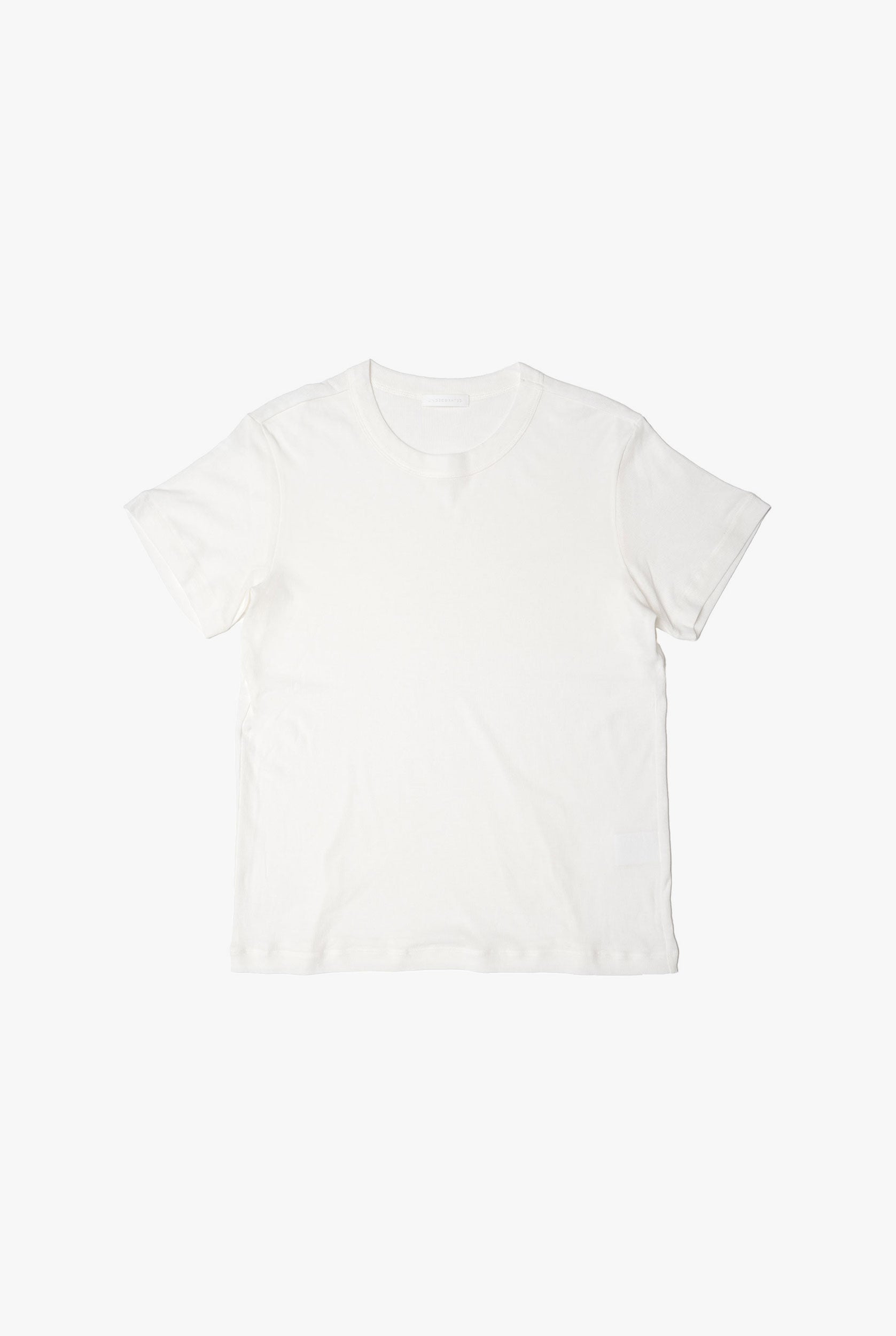 COTTON SHEER RIB T-SHIRT