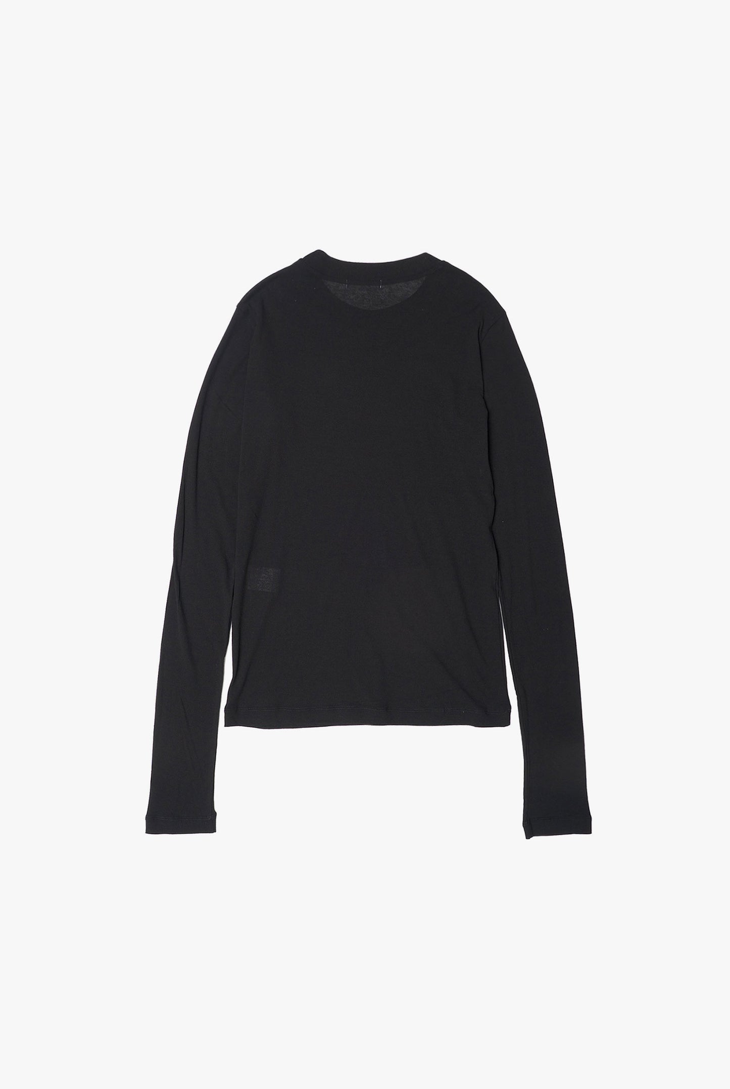 COTTON SHEER RIB L/S T-SHIRT